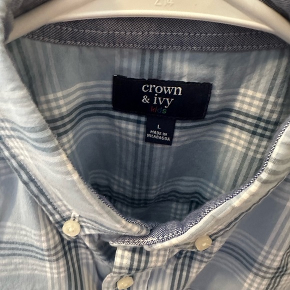 Crown & Ivy boys button down shirt - Picture 2 of 3